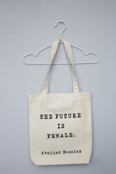Natural Tote Bag 'The Future Is Female'