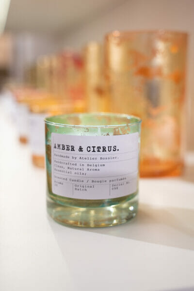 'Amber & Citrus' Scented Candle