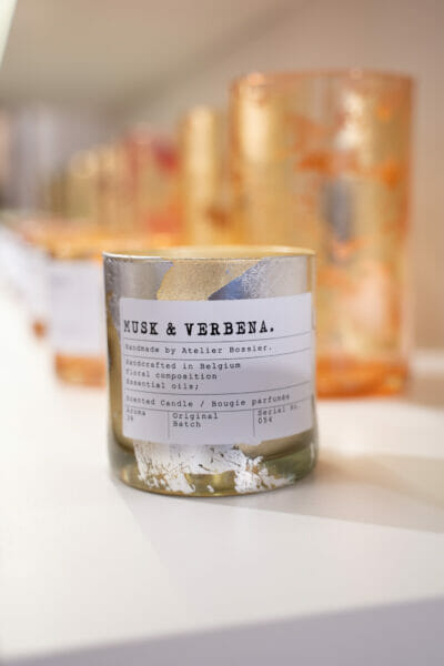 'Musk & Verbena' Scented Candle