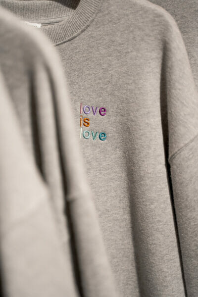 LAST ONE // 'Love is Love' Sweater (Oversized)