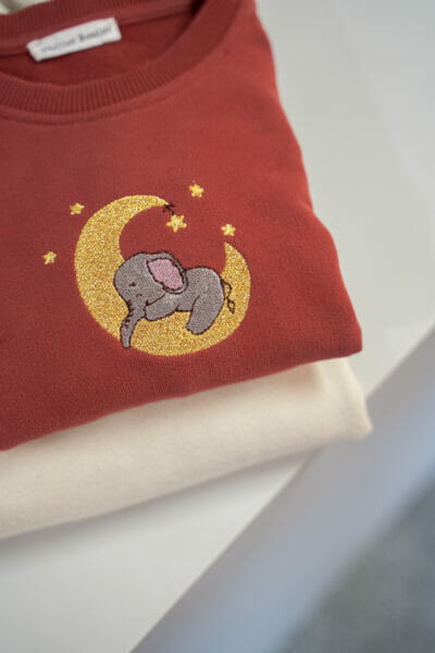 BABY Sweater 'Moon Elephant'
