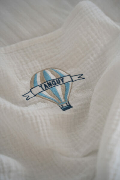 Tetra Blanket 'Airballoon + NAME'