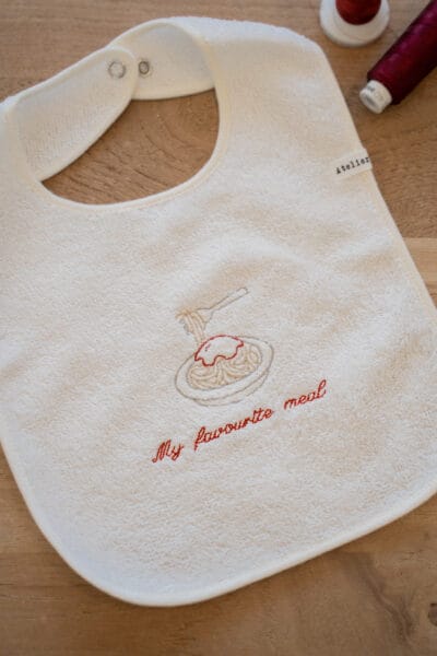 Bib 'My Favourite Meal'
