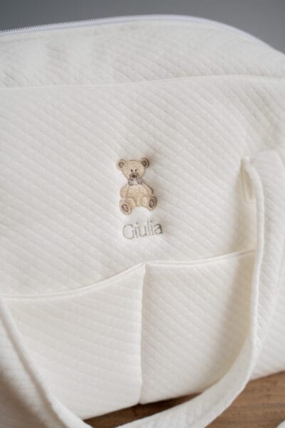 Diaperbag 'Teddy Bear + NAME'