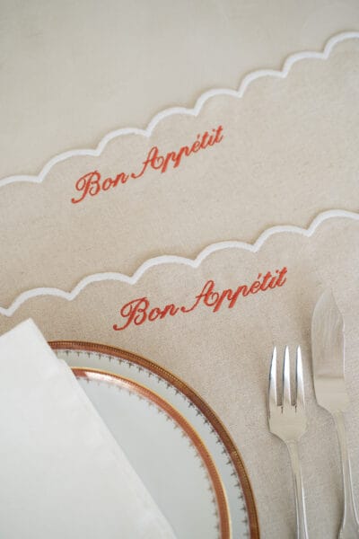'Bon Appétit' Placemats