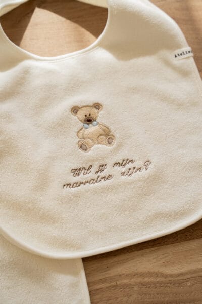 Bib 'Teddy Bear + Wil je mijn meter/peter zijn?'