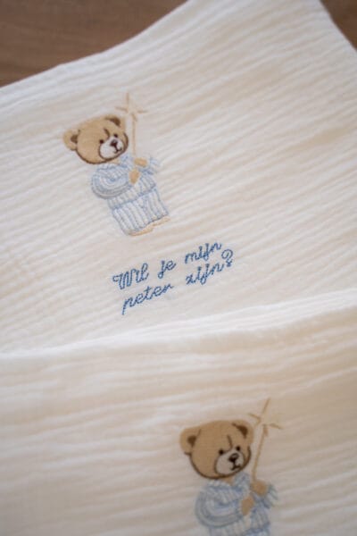 Tetra Blanket 'Wil je mijn meter/peter zijn' + Sleepy Bear