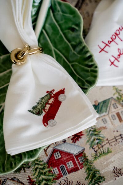 'Happy Holidays' Napkins
