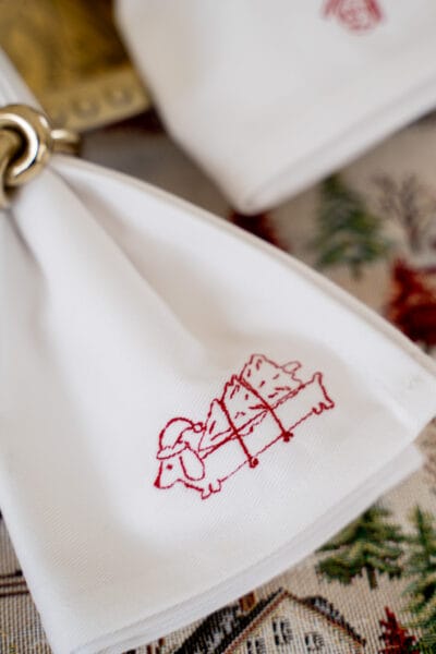 'Christmas' Napkins