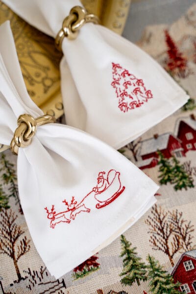 'Christmas Pt2' Napkins