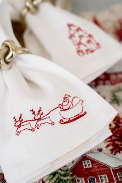 'Christmas Pt2' Napkins
