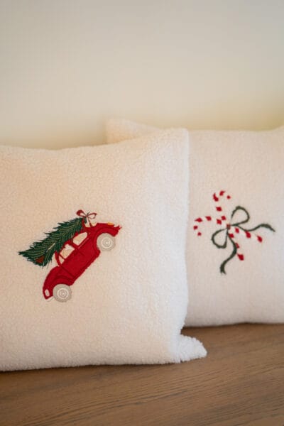 Christmas Car Cushion